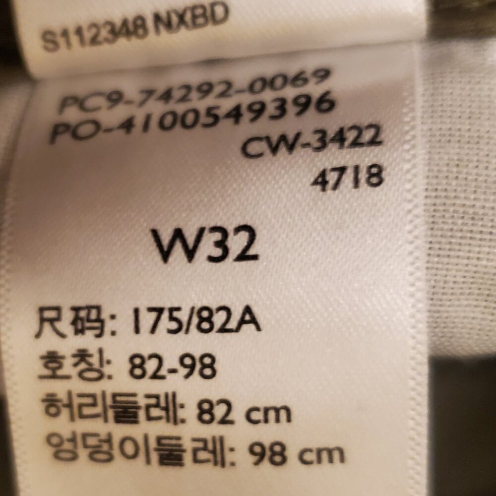 Denizen From Levi’s Men’s Cargo Shorts Olive Green (Khaki Tone) W32 - Picture 3 of 4